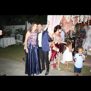 Blue Dress/ wedding/ evening/ party/